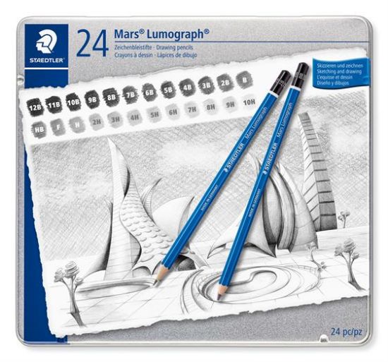 Billede af Blyant Staedtler Lumograph Mars 100 G24