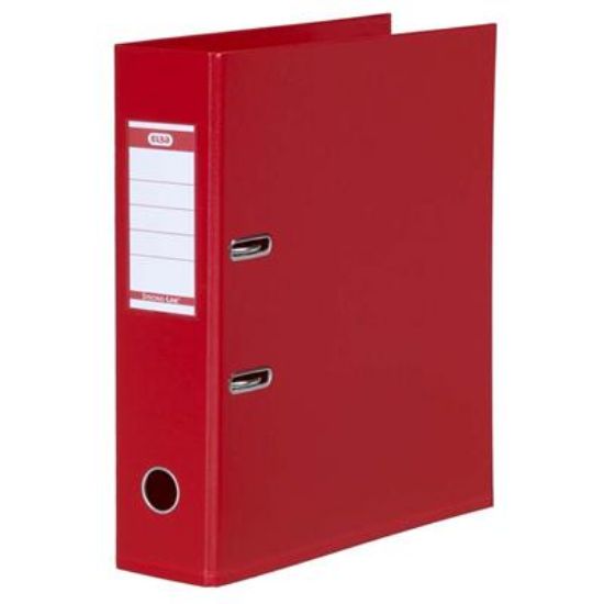 Billede af Brevordner Elba 80mm rød