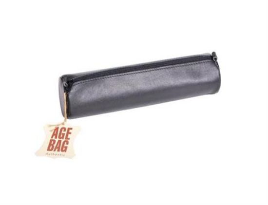 Billede af Clairefontaine Penalhus sort læder