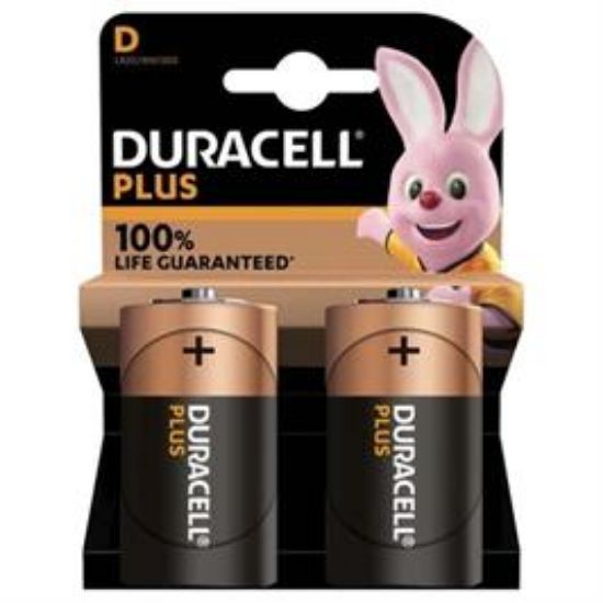 Billede af Batteri Duracell Plus Power D 2-pak