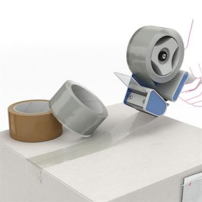 Billede af Pakketape 50mm brun