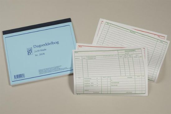 Billede af Dagseddel Grafisk 2026