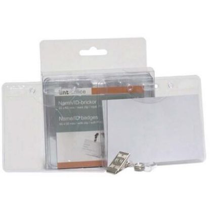 Billede af Kortholder i blød plast 60x90mm.