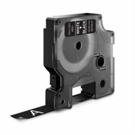 Billede af Labeltape DYMO 12mm hvid/sort