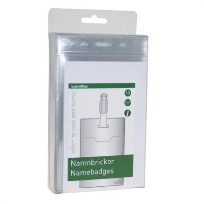 Billede af Navneskilte 100x150mm blød plast (10)