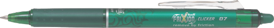 Billede af Pilot Frixion Clicker 0.7 grøn