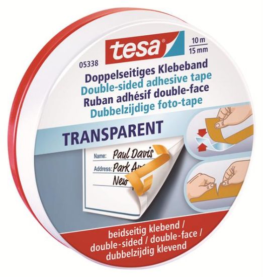 Billede af Dobbeltklæbende tape Tesa fotofix