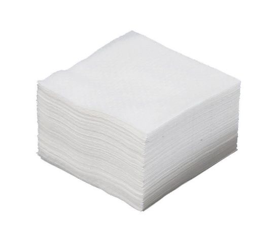 Billede af Servietter 24x24 hvid 1-lags (500)