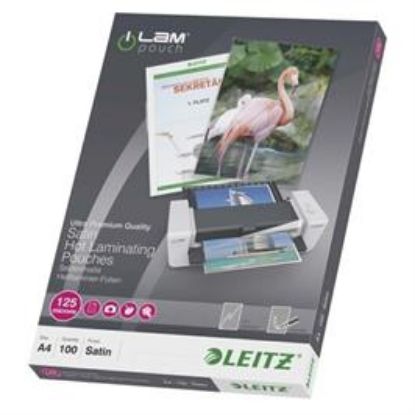 Billede af Lamineringslomme A4 mat 125mic.