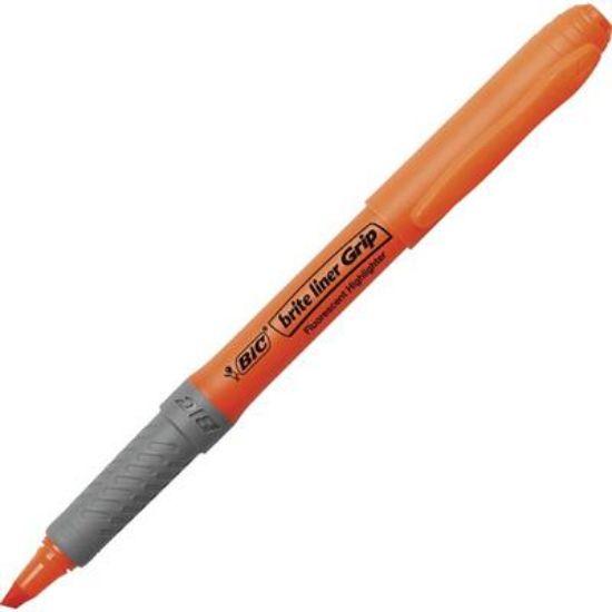 Billede af Tekstmarker Bic Brite liner Grip orange