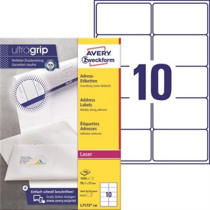 Billede af Laserlabels Avery L7173-100