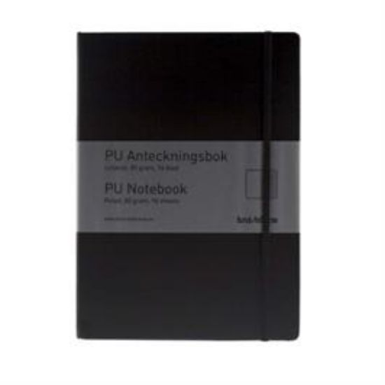 Billede af Notesbog BNT A5 lin. m/elastik