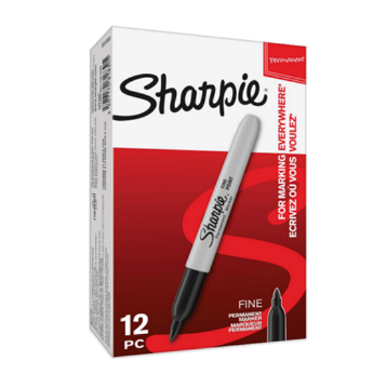 Billede af Sharpie marker fine sort