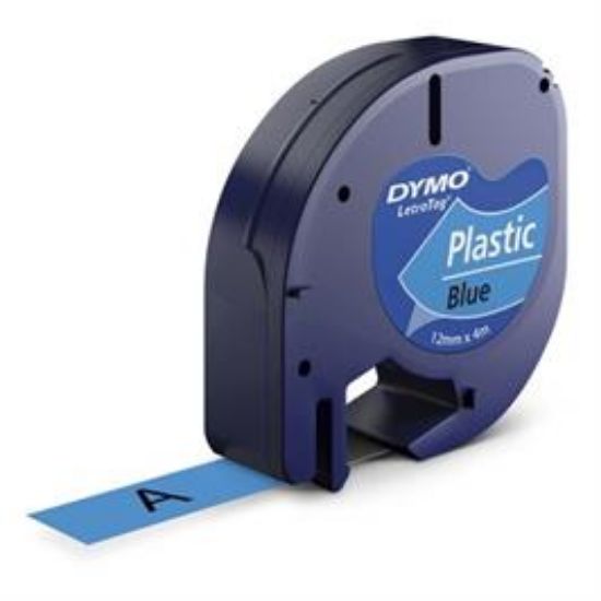 Billede af Labeltape DYMO LetraTAG blå