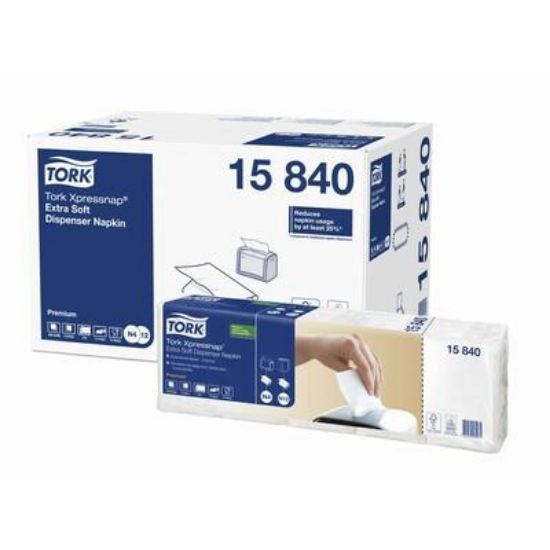 Billede af Serviet premium 2-lags N4 Tork 15 840 (8)