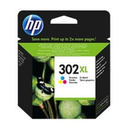 Billede af Blækpatron HP 302XL Color