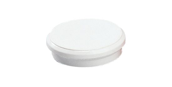 Billede af Magnet 24mm hvid (10)