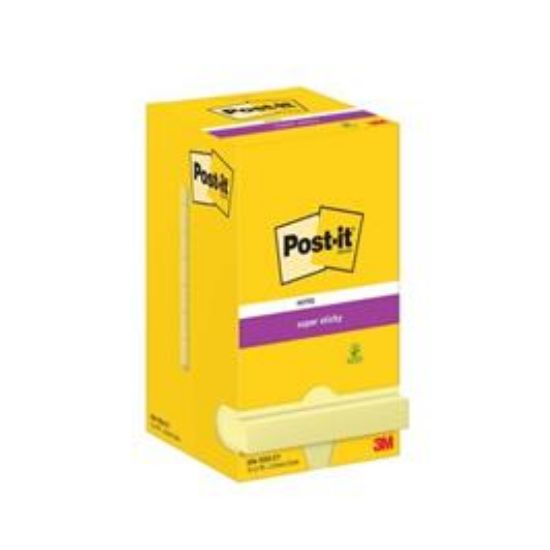 Billede af Memoblok Post-it 654 Super Sticky