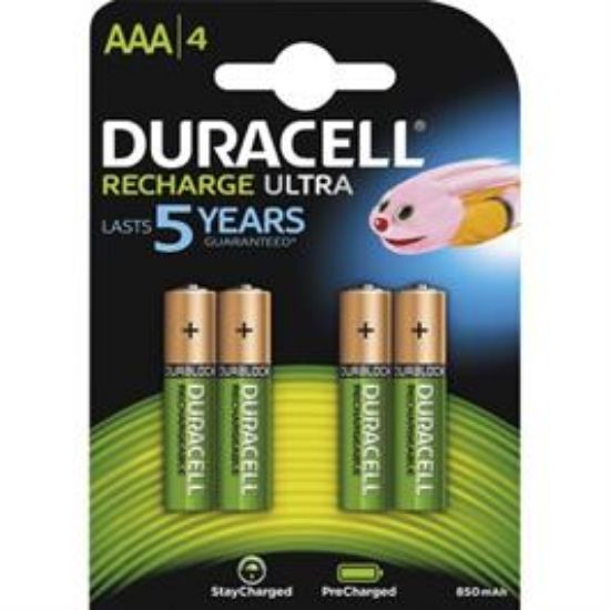 Billede af Batteri Duracell genopl. AAA
