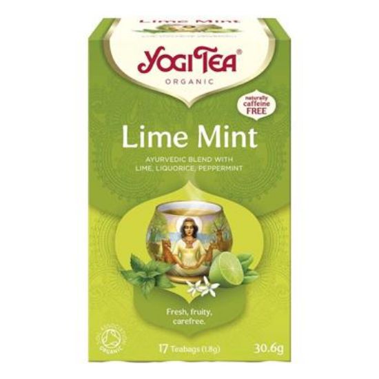 Billede af Yogi te Lime Mint