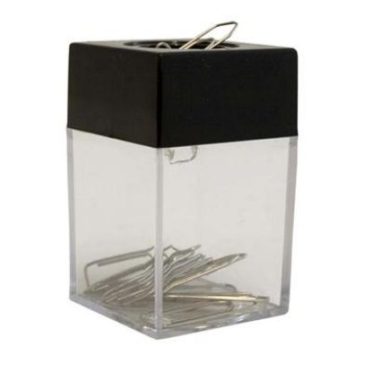 Billede af Clipsholder magnetisk sort/klar