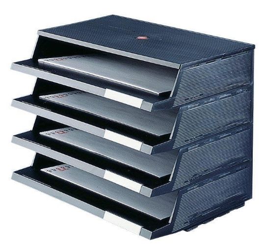 Billede af Brevbakker Twin Panorama 2100 sort